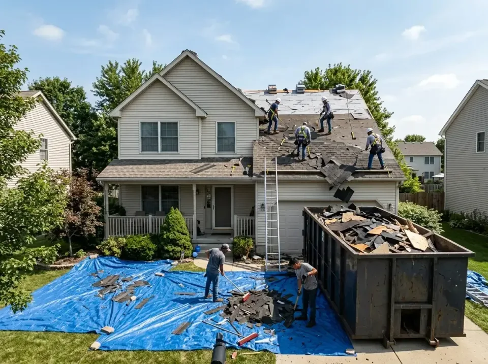 roof-replacement-debris-remova-004 — frequently asked questions, Cheapest Dumpster Rentals in Vilonia, AR
